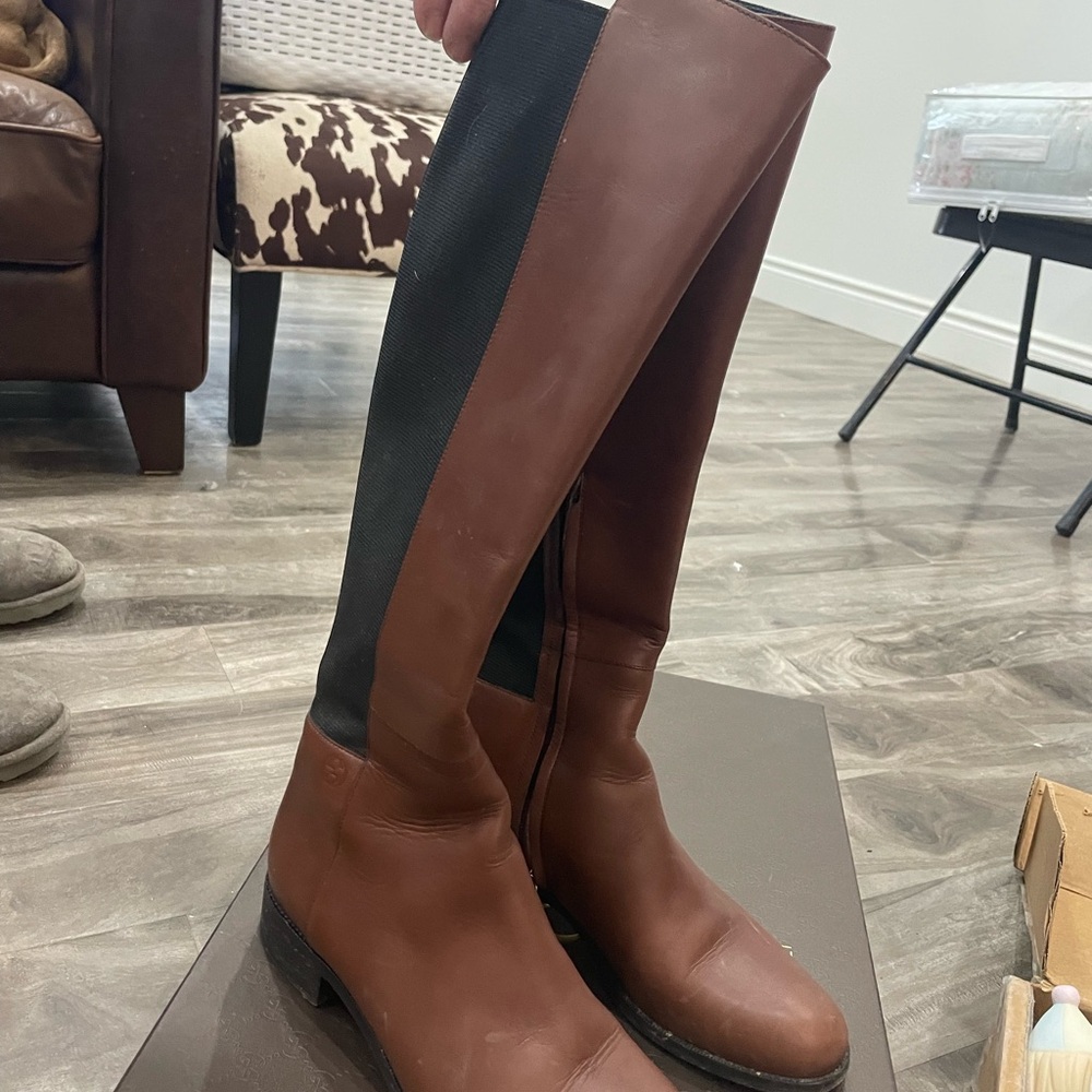 Gucci Brown Riding Boots